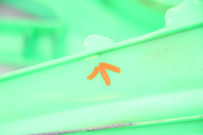 photo de CARROSSERIE CARENAGE COMPLET KAWASAKI KXF KX-F 250 (2017 - 2019) - Zoom état d’usage