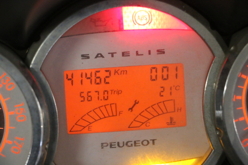 photo de COMPTEUR PEUGEOT SATELIS 125 (2010 - 2012)