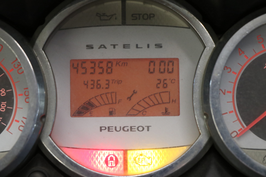 photo de COMPTEUR PEUGEOT SATELIS 125 (2006 - 2009)