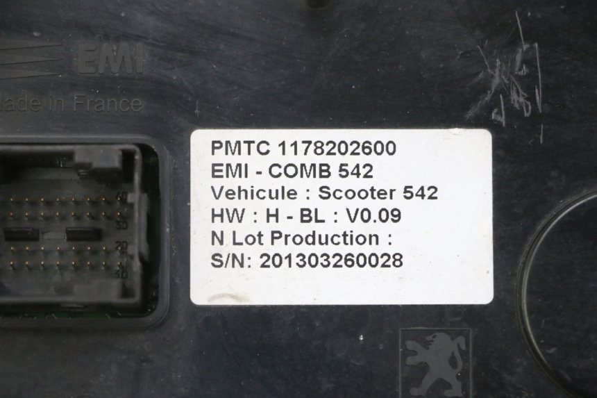 photo de COMPTEUR  PEUGEOT SATELIS 125 (2013 - 2018)