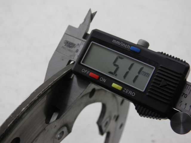 photo de DISQUE FREIN ARRIERE PIAGGIO MP3 LT 400 (2007 - 2012)