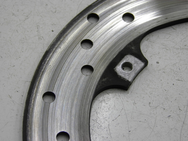 photo de DISQUE FREIN ARRIERE PIAGGIO MP3 RL 125 (2006 - 2014) - Zoom état d’usage