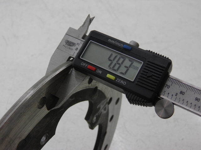 photo de DISQUE FREIN ARRIERE PIAGGIO XEVO - X EVO 125 (2010 - 2015) - Détail de la pièce