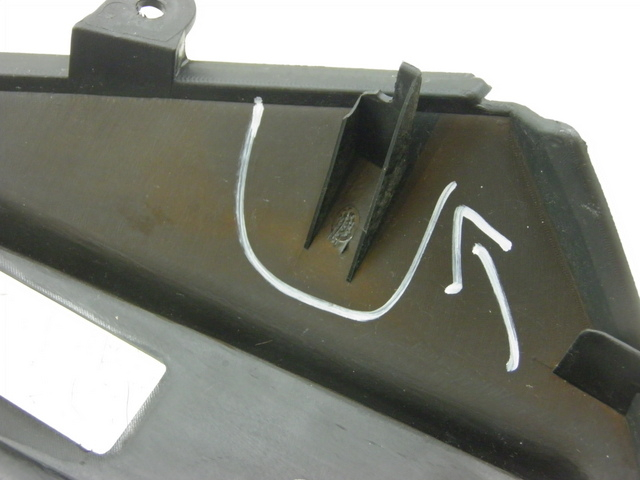 photo de FACE AVANT INTERIEUR KYMCO XCITING RI ABS 500 (2010) - Zoom état d’usage