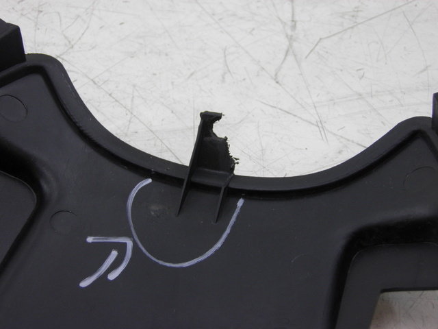 photo de FACE AVANT INTERIEUR KYMCO XCITING RI ABS 500 (2010) - Gros plan technique