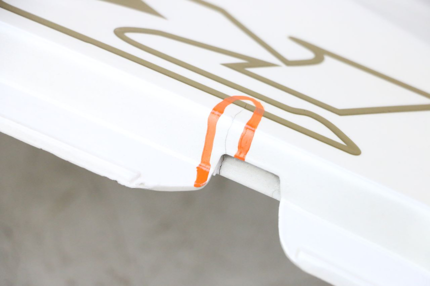 photo de FLANC ARRIERE DROIT HONDA CBR RR FIREBLADE 900 (1992 - 1994)