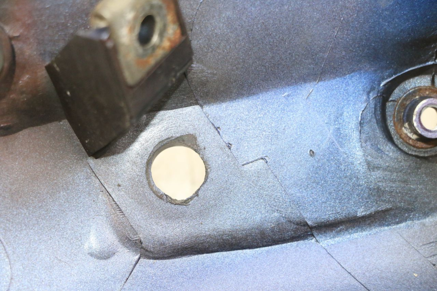 photo de FLANC LATERAL AVANT DROIT KAWASAKI GPX R WARBIRD 600 (1988 - 1993) - Autre angle de vue