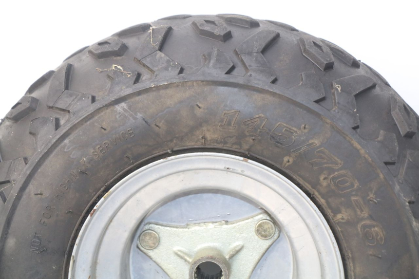 photo de JANTE ARRIERE CHINESE QUAD ATV ENFANT 125 - État de surface