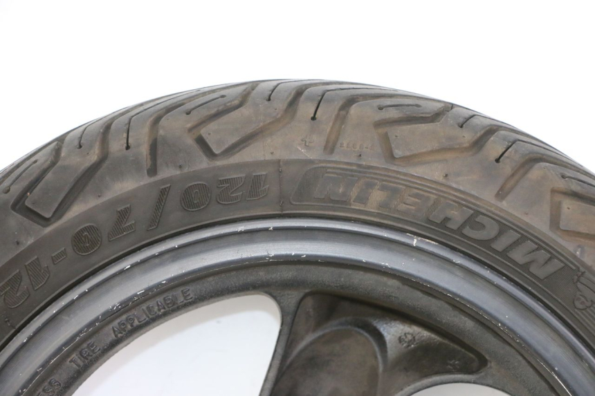 photo de JANTE AVANT ET PNEU KYMCO AGILITY 4T 50 (2005 - 2018)