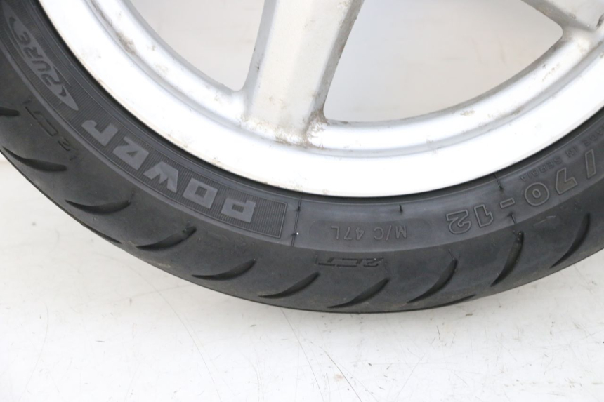 photo de JANTE AVANT ET PNEU MBK FLAME X 125 (2007 - 2016) - Vue rapprochée