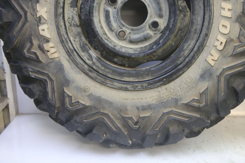 photo de JANTE AVANT ET PNEU YAMAHA YFM GRIZZLY 550 (2008 - 2015)