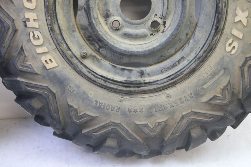 photo de JANTE AVANT ET PNEU YAMAHA YFM GRIZZLY 550 (2008 - 2015)