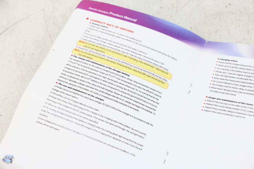 photo de MANUEL UTILISATEUR EFUN PUSA 1 - Autre angle de vue