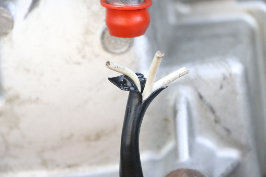 photo de MOTEUR YAMAHA FJR ABS 1300 (2006 - 2012) - Zoom état d’usage