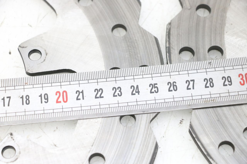 photo de PAIRE DISQUES FREIN AVANT PIAGGIO MP3 HPE 300 (2019 - 2026) - Autre angle de vue