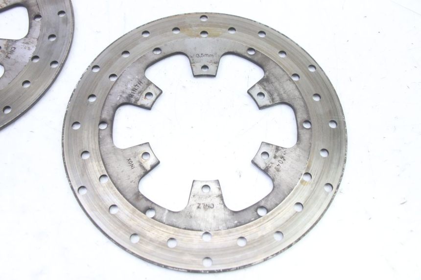 photo de PAIRE DISQUES FREIN AVANT PIAGGIO MP3 500 (2014 - 2016)