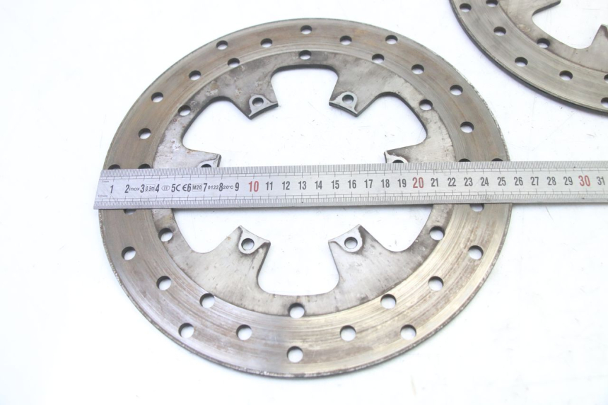 photo de PAIRE DISQUES FREIN AVANT PIAGGIO MP3 500 (2014 - 2016)