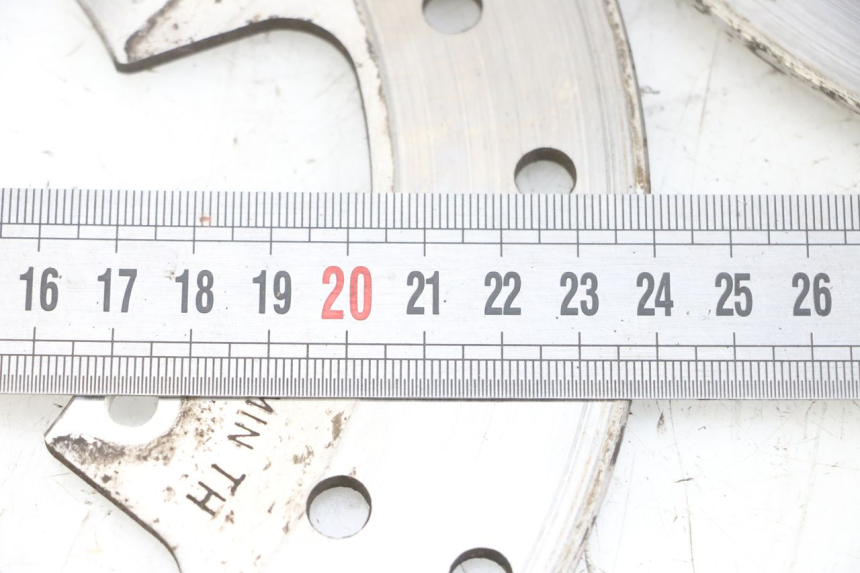 photo de PAIRE DISQUES FREIN AVANT PIAGGIO MP3 RL 250 (2007 - 2010) - Autre angle de vue