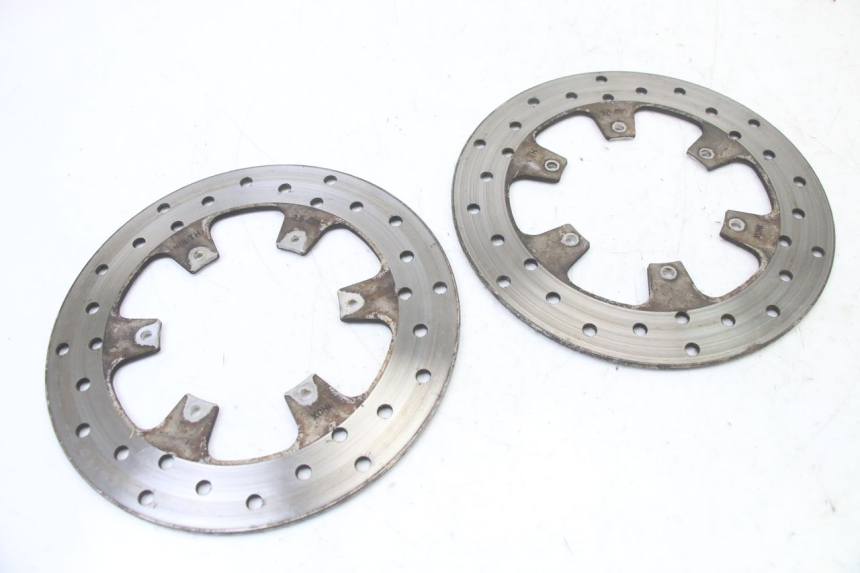 photo de PAIRE DISQUES FREIN AVANT PIAGGIO MP3 LT 400 (2007 - 2012)