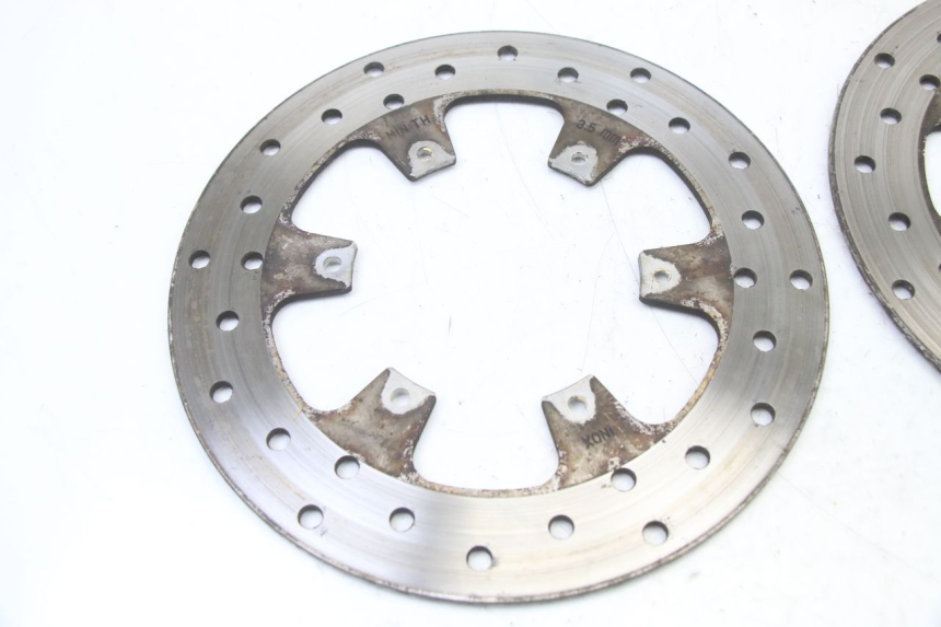 photo de PAIRE DISQUES FREIN AVANT PIAGGIO MP3 LT 400 (2007 - 2012)