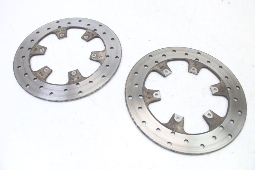 photo de PAIRE DISQUES FREIN AVANT PIAGGIO MP3 LT 400 (2007 - 2012)