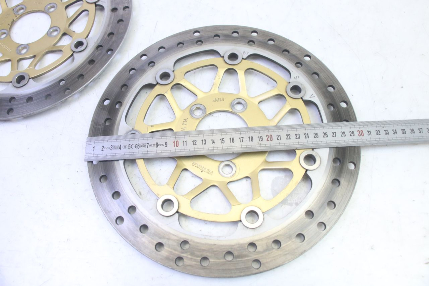 photo de PAIRE DISQUES FREIN AVANT KAWASAKI ZR 7 750 (1999 - 2001) - Vue d’ensemble