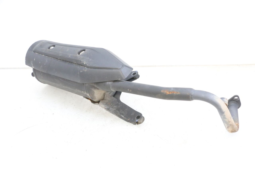 photo de POT ECHAPPEMENT JM MOTORS SANTANA EVO 50 (2024 - 2026) - Zoom état d’usage