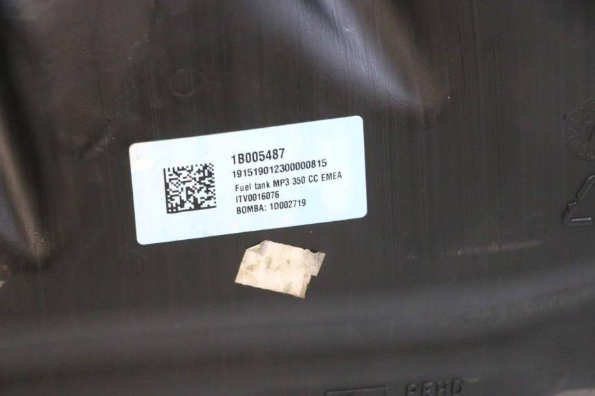 photo de RESERVOIR ESSENCE PIAGGIO MP3 HPE 350 (2018 - 2020) - Détail de la pièce