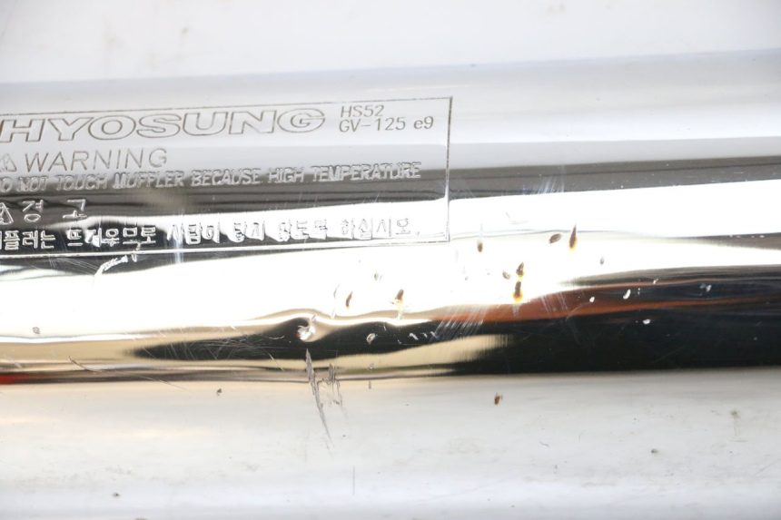 photo de SILENCIEUX HYOSUNG GV AQUILA 125 (2000 - 2004)